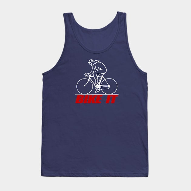 biker Tank Top by retroracing